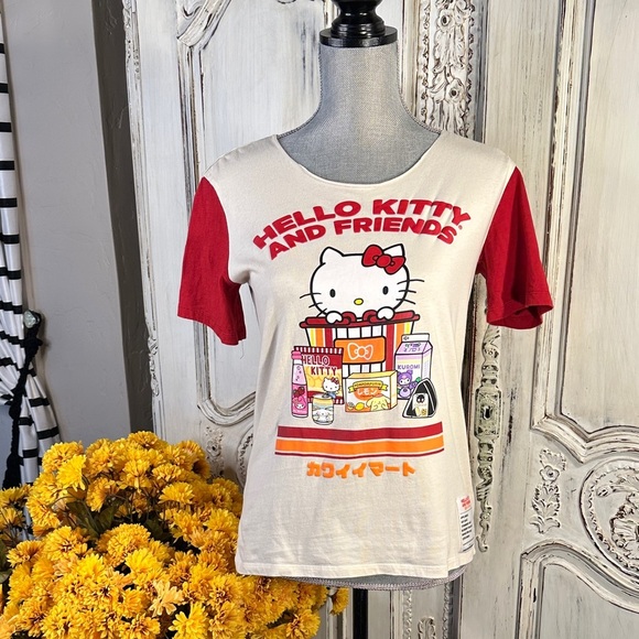 box lunch Other - Hello Kitty and Friends Kids T-Shirt - Red and Cream